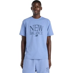 Тениска New balance Reimagined Graphic short sleeve T-shirt - Blue (Blue) тениска,мъжки,тениски,дамски,тениски,new,balance,reimagined,graphic,short,sleeve,t,shirt,blue,(blue)