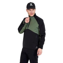 яке,мъжки,якета,дамски,якета,и,палта,abacus,golf,pitch,37.5,technology,waterproof,half,zip,jacket,black,(forest)