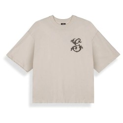 тениска,мъжки,тениски,дамски,тениски,grimey,chief,watcher,boxy,fit,short,sleeve,t,shirt,beige,(off,white)