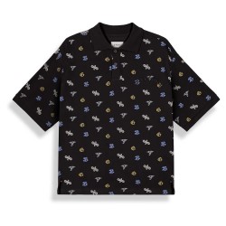 дамски,блузи,с,яка,мъжки,блузи,с,яка,grimey,chief,watcher,short,sleeve,polo,black,(black)