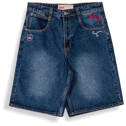 къси,панталони,мъжки,панталони,дамски,панталони,grimey,droppin,science,baggy,denim,shorts,blue,(deep,indigo,blue)