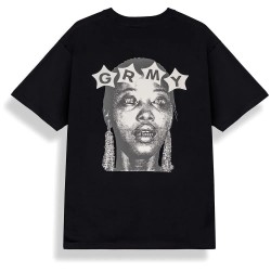 Тениска Grimey The We Burn Sweet short sleeve T-shirt - Black (Black) тениска,мъжки,тениски,дамски,тениски,grimey,the,we,burn,sweet,short,sleeve,t,shirt,black,(black)