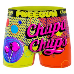 Боксерки Freegun Chupa Chups II boxers - Yellow / Brown (Yellow / Fuchsia) боксерки,мъжко,бельо,freegun,chupa,chups,ii,boxers,yellow,brown,(yellow,fuchsia)