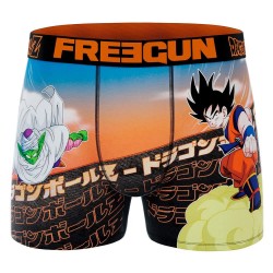Боксерки Freegun Dragon Ball Piccolo Vs Goku boxers - Multicolor (Black / Orange) боксерки,мъжко,бельо,freegun,dragon,ball,piccolo,vs,goku,boxers,multicolor,(black,orange)