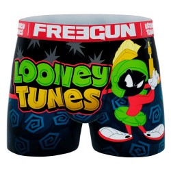 Боксерки Freegun Looney Tunes Marvin boxers - Black (Green / Yellow) боксерки,мъжко,бельо,freegun,looney,tunes,marvin,boxers,black,(green,yellow)