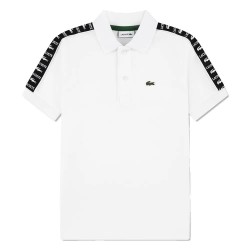 Lacoste kids Carbonized Interlock short sleeve polo - White (White) детски,блузи,с,яка,lacoste,kids,carbonized,interlock,short,sleeve,polo,white,(white)