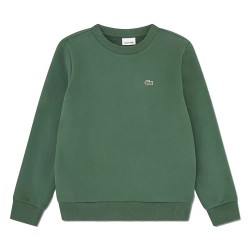 Детска поларена блуза Lacoste kids Core Fleece Crew sweatshirt - Green (Green) детска,поларена,блуза,детски,блузи,lacoste,kids,core,fleece,crew,sweatshirt,green,(green)