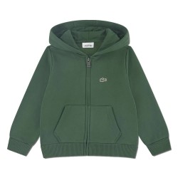 Детска поларена блуза Lacoste kids Core Fleece full zip sweatshirt - Green (Green) детска,поларена,блуза,детски,блузи,lacoste,kids,core,fleece,full,zip,sweatshirt,green,(green)