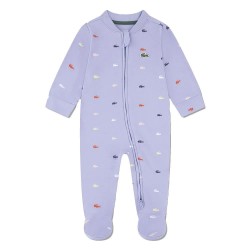Детски гащеризон Lacoste kids Footed Croco Print jumpsuit - Purple (Delphinium Blue) детски,гащеризон,детски,облекла,за,момчета,lacoste,kids,footed,croco,print,jumpsuit,purple,(delphinium,blue)