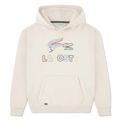 Детски суичър Lacoste kids Graphic Core hoodie - Beige (Laponie) детски,суичър,детски,блузи,lacoste,kids,graphic,core,hoodie,beige,(laponie)