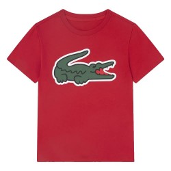 детска,тениска,мъжки,тениски,дамски,тениски,lacoste,kids,ud,sport,short,sleeve,t,shirt,red,(red)