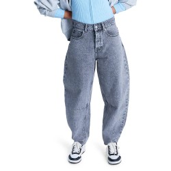 дънки,мъжки,панталони,дамски,панталони,roxy,barreled,babe,high,waist,jeans,blue,(lava)