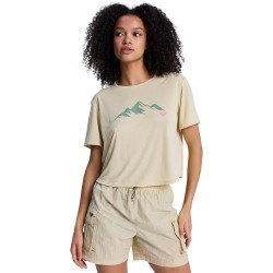 фланелка,с,къс,ръкав,дамски,топове,roxy,boundless,spirit,3,short,sleeve,top,beige,(pebble)