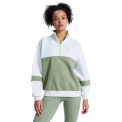 блуза,дамски,блузи,roxy,ess,energy,new,half,zip,sweatshirt,green,(oil,green)