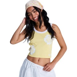 Потник Roxy Keep It Cool Sleeveless Top - Yellow (Golden Haze) потник,дамски,топове,roxy,keep,it,cool,sleeveless,top,yellow,(golden,haze)
