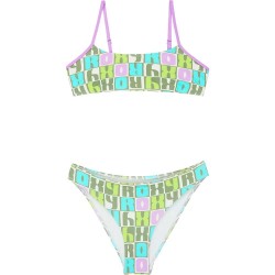 Roxy Letter Up Bralette bikini - Green (Oil Green Letter Up) детски,бански,костюми,roxy,letter,up,bralette,bikini,green,(oil,green,letter,up)