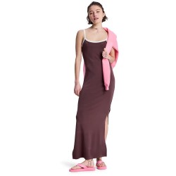 рокля,дамски,поли,и,рокли,roxy,sugar,sands,sleeveless,long,dress,purple,(french,roast)