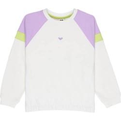 блуза,детски,блузи,roxy,swell,spirit,sweatshirt,white,(coconut,milk)
