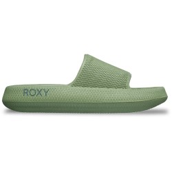 мъжки,джапанки,и,чехли,дамски,сандали,и,чехли,roxy,the,bumpy,slides,green,(sage)