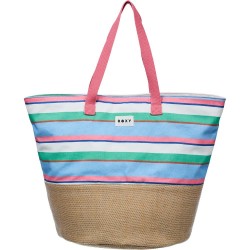 чанта,всички,чанти,roxy,waikiki,life,bag,multicolor,(cloud,dancer,classic,stripe)