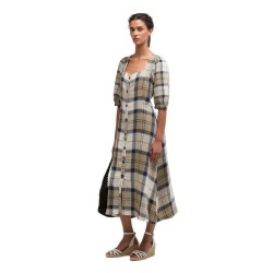 рокля,дамски,поли,и,рокли,barbour,ballina,midi,dress,brown,(dress,navy,tartan)