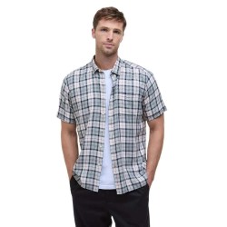 риза,с,къс,ръкав,дамски,ризи,мъжки,ризи,barbour,midfield,short,sleeve,shirt,grey,(bleached,pine,tartan)
