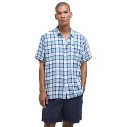 риза,с,къс,ръкав,дамски,ризи,мъжки,ризи,barbour,midfield,short,sleeve,shirt,blue,(northshore,tartan)