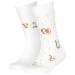 чорапи,детски,чорапи,tommy,hilfiger,aop,letters,socks,2,pairs,white,(sand)