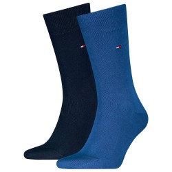 Чорапи Tommy hilfiger Classic socks 2 pairs - Blue (Blue) чорапи,мъжки,чорапи,tommy,hilfiger,classic,socks,2,pairs,blue,(blue)