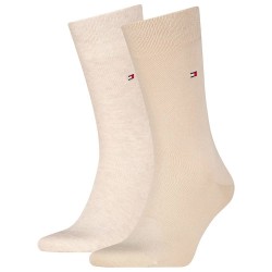 чорапи,мъжки,чорапи,tommy,hilfiger,classic,socks,2,pairs,beige,(sand)