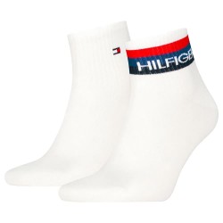 чорапи,мъжки,чорапи,tommy,hilfiger,logo,quarter,socks,2,pairs,white,(white)