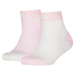 чорапи,детски,чорапи,tommy,hilfiger,sport,quarter,socks,2,pairs,white,pink,(pink)