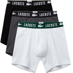 боксерки,мъжко,бельо,lacoste,core,performance,boxers,multicolor,(white,grey,black)