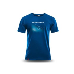 Тениска UFO Free Time short sleeve T-shirt - Blue (Blue) тениска,мъжки,тениски,дамски,тениски,ufo,free,time,short,sleeve,t,shirt,blue,(blue)