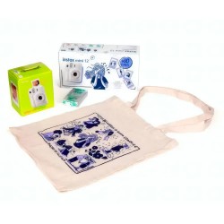 Fujifilm Blossom Instax Mini 12 instant camera - Beige (White) други,аксесоари,fujifilm,blossom,instax,mini,12,instant,camera,beige,(white)