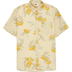 риза,с,къс,ръкав,дамски,ризи,мъжки,ризи,quiksilver,coastal,floral,short,sleeve,shirt,yellow,(bone,coastal,flora)