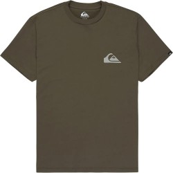 Тениска Quiksilver Evo Mini Logo short sleeve T-shirt - Green (Grape Leaf) тениска,мъжки,тениски,дамски,тениски,quiksilver,evo,mini,logo,short,sleeve,t,shirt,green,(grape,leaf)