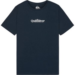 Тениска Quiksilver Fineline short sleeve T-shirt - Blue (Dark Navy) тениска,мъжки,тениски,дамски,тениски,quiksilver,fineline,short,sleeve,t,shirt,blue,(dark,navy)