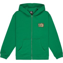 Блуза Quiksilver Graphic Hero full zip sweatshirt - Green (Leprechaun) блуза,детски,блузи,quiksilver,graphic,hero,full,zip,sweatshirt,green,(leprechaun)