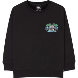 Блуза Quiksilver Graphic sweatshirt - Black (Black) блуза,детски,блузи,quiksilver,graphic,sweatshirt,black,(black)