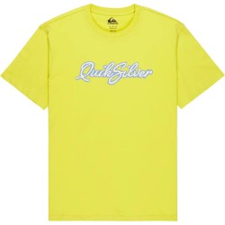 Тениска Quiksilver Malibu short sleeve T-shirt - Yellow (Acacia) тениска,мъжки,тениски,дамски,тениски,quiksilver,malibu,short,sleeve,t,shirt,yellow,(acacia)