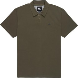 Quiksilver MW Pique short sleeve polo - Green (Grape Leaf) дамски,блузи,с,яка,мъжки,блузи,с,яка,quiksilver,mw,pique,short,sleeve,polo,green,(grape,leaf)