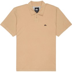 Quiksilver MW Pique short sleeve polo - Beige (Khaki) дамски,блузи,с,яка,мъжки,блузи,с,яка,quiksilver,mw,pique,short,sleeve,polo,beige,(khaki)