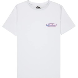 Тениска Quiksilver Quik Globe short sleeve T-shirt - White (White) тениска,мъжки,тениски,дамски,тениски,quiksilver,quik,globe,short,sleeve,t,shirt,white,(white)