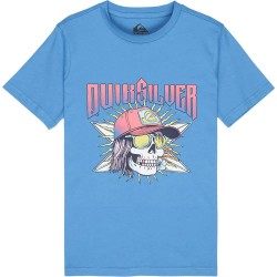 Тениска Quiksilver Sound On short sleeve T-shirt - Blue (Riviera) тениска,мъжки,тениски,дамски,тениски,quiksilver,sound,on,short,sleeve,t,shirt,blue,(riviera)