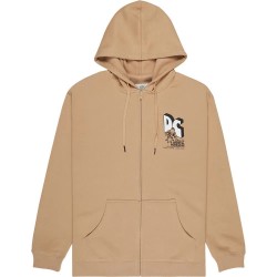 блуза,мъжки,пуловери,dc,shoes,anodized,full,zip,sweatshirt,beige,(incense)