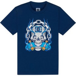 тениска,мъжки,тениски,дамски,тениски,dc,shoes,burning,skull,short,sleeve,t,shirt,blue,(estate,blue)