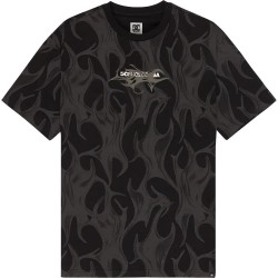 тениска,мъжки,тениски,дамски,тениски,dc,shoes,liquid,fuego,short,sleeve,t,shirt,black,(black)