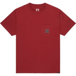 Тениска Dc shoes Star Pocket short sleeve T-shirt - Red (Brick Red) тениска,мъжки,тениски,дамски,тениски,dc,shoes,star,pocket,short,sleeve,t,shirt,red,(brick,red)