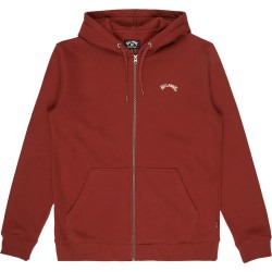блуза,мъжки,пуловери,billabong,arch,full,zip,sweatshirt,red,(fired,red)
